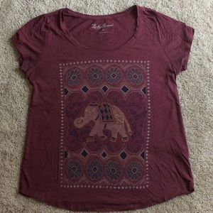 Lucky Brand Elephant Graphic